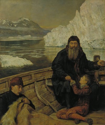 De laatste reis van Henry Hudson door John Collier